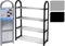 Schoenenrek 4 laags 50x65x18.5cm 2 assorti kleur