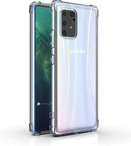 Schokbestendige softcase hoes - Geschikt voor Samsung Galaxy S20 - Transparant