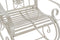 Schommelstoel DKD Home Decor Metaal Aluminium Wit (63 x 89 x 92 cm)