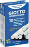 Schoolbordkrijt Giotto wit doos à 10 stuks | 10 stuks