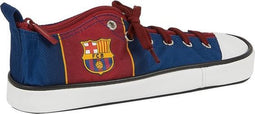 Schooletui F.C. Barcelona In de Vorm Van Een Coole Gympie - Kastanjebruin, Marineblauw