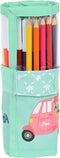 Schooletui met Accessoires Glow Lab Pepa Furling Groen (27 Onderdelen)