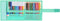 Schooletui met Accessoires Glow Lab Pepa Furling Groen (27 Onderdelen)