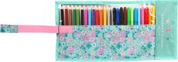 Schooletui met Accessoires Vicky Martín Berrocal Mint paradise Munt (27 Onderdelen) (7 x 20 x 7 cm)