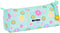 Schooletui, Tekenetui, Organizer Smiley Summer Fun Turkoois (21x8x7 cm)