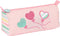 Schoolpennenzak BlackFit8 Globitos Roze 21 x 8 x 7 cm
