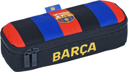 Schoolpennenzak F.C. Barcelona Kastanjebruin Marineblauw (22 x 5 x 8 cm)
