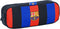Schoolpennenzak F.C. Barcelona Kastanjebruin Marineblauw (22 x 5 x 8 cm)