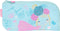 Schoolpennenzak Glow Lab Cute doll Licht Blauw (23 x 11 x 1 cm)