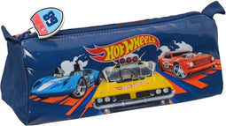 Schoolpennenzak Hot Wheels Speed club Oranje Marineblauw (21 x 8 x 7 cm)