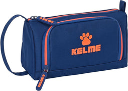 Schoolpennenzak Kelme Navy blue Oranje Marineblauw 20 x 11 x 8.5 cm