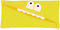Schoolpennenzak Safta Gezicht 22 x 11 x 1 cm Geel