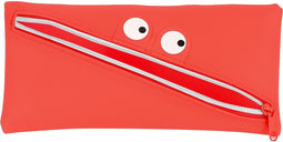 Schoolpennenzak Safta Gezicht 22 x 11 x 1 cm Rood