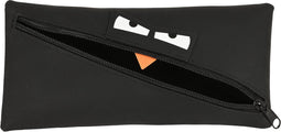Schoolpennenzak Safta Gezicht 22 x 11 x 1 cm Zwart