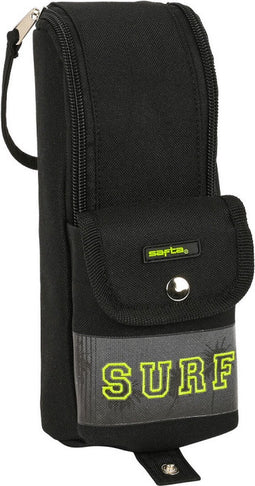 Schoolpennenzak Safta Surf Zwart (6 x 21 x 6 cm)