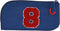 Schoolpennenzak Safta University Rood Marineblauw (23 x 11 x 1 cm)
