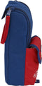 Schoolpennenzak Safta University Rood Marineblauw (6 x 21 x 6 cm)