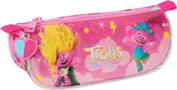 Schoolpennenzak Trolls Driehoekig Roze 20 x 8.5 x 8 cm