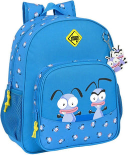 Schoolrugzak El Hormiguero Blauw (32 x 38 x 12 cm)