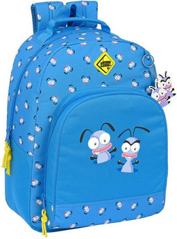 Schoolrugzak El Hormiguero Blauw (32 x 42 x 15 cm)