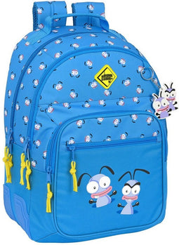 Schoolrugzak El Hormiguero Blauw (32 x 42 x 15 cm)