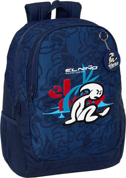 Schoolrugzak El Niño Paradise Marineblauw 32 x 44 x 16 cm