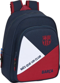 Schoolrugzak F.C. Barcelona Blauw Kastanjebruin (27 x 33 x 10 cm)