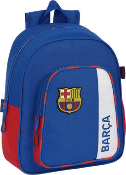 Schoolrugzak F.C. Barcelona Blauw Kastanjebruin 27 x 33 x 10 cm