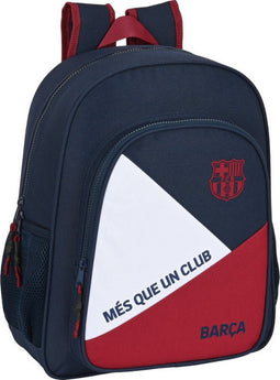 Schoolrugzak F.C. Barcelona Blauw Kastanjebruin (32 x 38 x 12 cm)
