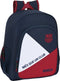 Schoolrugzak F.C. Barcelona Blauw Kastanjebruin (32 x 38 x 12 cm)