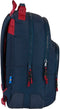 Schoolrugzak F.C. Barcelona Blauw Kastanjebruin (32 x 42 x 15 cm)