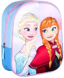 Schoolrugzak Frozen Blauw 25 x 31 x 10 cm