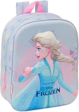 Schoolrugzak Frozen Lila 22 x 27 x 10 cm 3D