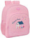 Schoolrugzak Glow Lab Sweet home Roze 32 X 38 X 12 cm