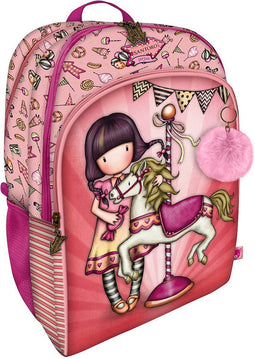 Schoolrugzak Gorjuss Carousel Zalm (34.5 x 43.5 x 22 cm)