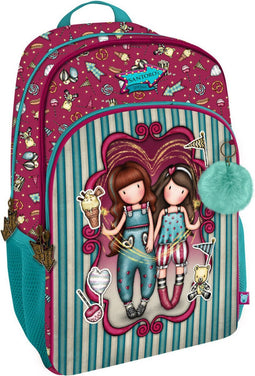 Schoolrugzak Gorjuss Fireworks Kastanjebruin (29 x 45 x 17 cm)