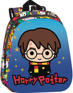 Schoolrugzak Harry Potter Blauw Multicolour 27 x 33 x 10 cm