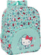 Schoolrugzak Hello Kitty Sea lovers Turkoois 26 x 34 x 11 cm