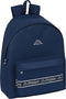 Schoolrugzak Kappa Navy Marineblauw (33 x 42 x 15 cm)