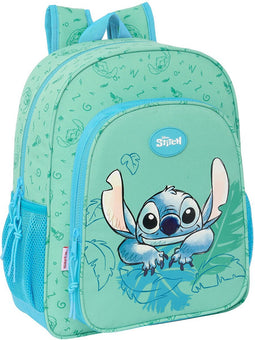 Schoolrugzak Lilo & Stitch Aloha Turkoois 32 x 38 x 12 cm