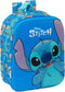 Schoolrugzak Lilo & Stitch - Blauw 22x27x10 cm - 3D