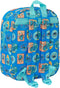 Schoolrugzak Lilo & Stitch - Blauw 22x27x10 cm - 3D