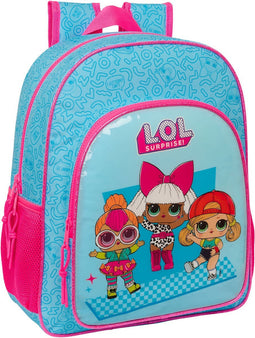 Schoolrugzak LOL Surprise! Divas Blauw 32 X 38 X 12 cm