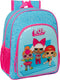 Schoolrugzak LOL Surprise! Divas Blauw 32 X 38 X 12 cm