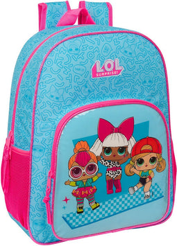 Schoolrugzak LOL Surprise! Divas Blauw 33 x 42 x 14 cm