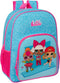 Schoolrugzak LOL Surprise! Divas Blauw 33 x 42 x 14 cm