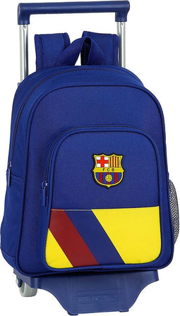 Schoolrugzak met Wielen 705 F.C. Barcelona (27 x 10 x 67 cm)