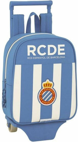 Schoolrugzak met Wielen 805 RCD Espanyol 611753280 Blauw Wit