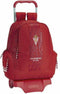 Schoolrugzak met Wielen 905 Real Sporting de Gijón Rood