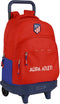 Schoolrugzak met Wielen Atlético Madrid Rood Marineblauw (33 x 45 x 22 cm)